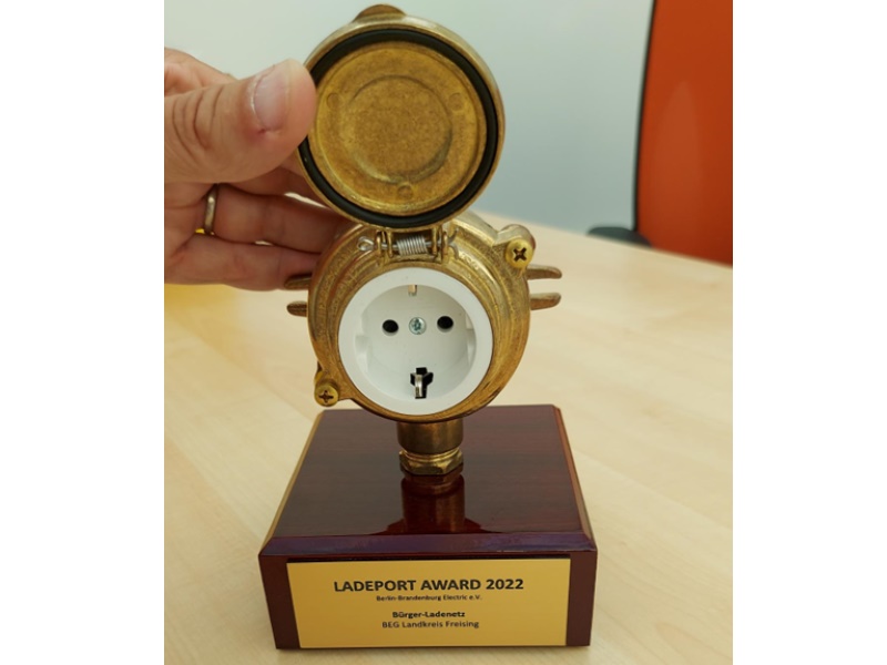 Ladeport Award 2022 - Bürger Energie Genossenschaft Freisinger Land - Ladenetz