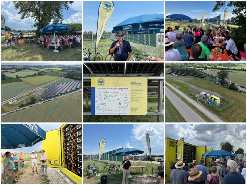 Bürger-Speicher Marzling - Einweihungsfeier am 21.06.2026