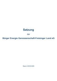 Satzung